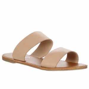 Tan Double Strap Sandal
